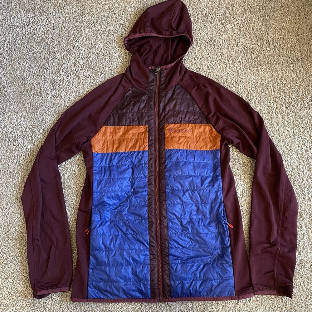 Cotopaxi Capa Hybrid Insulated Lightweight Puffer Hooded Zip Jacket
